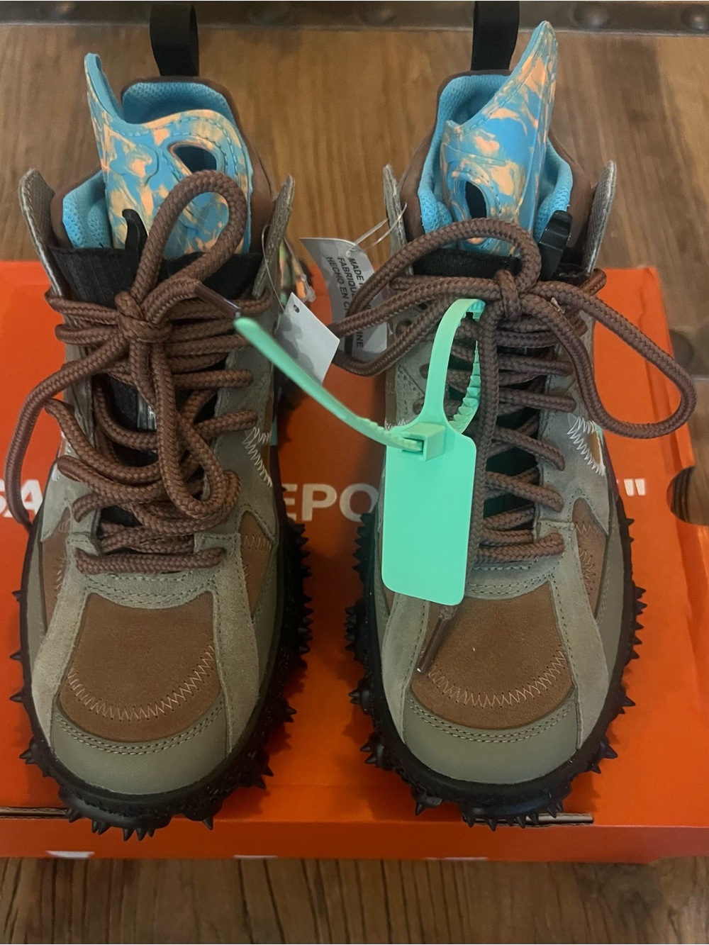 Nike x Off-White Air Terra Forma "Archaeo Brown" sneakers